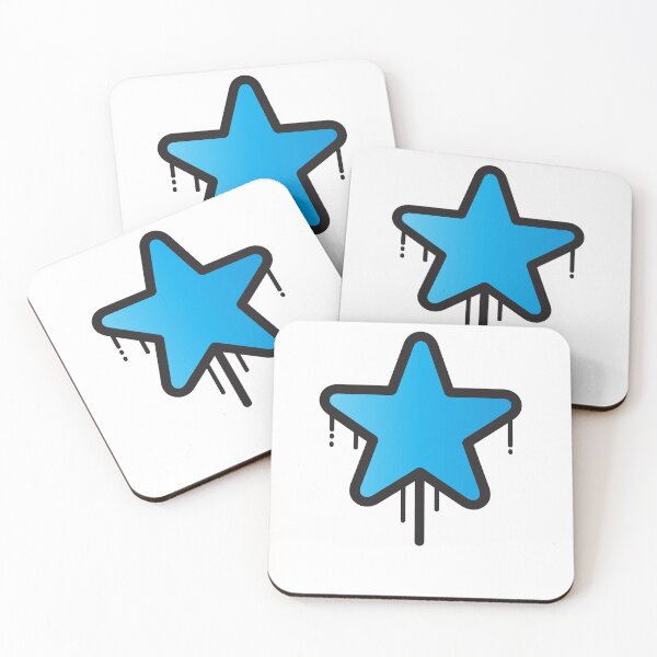Item preview, Dripping Blue Star designed and sold by Reethes.