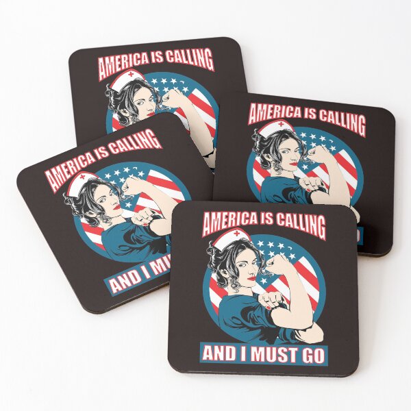 Item preview, Nurse Answering America's Call designed and sold by dhajr.