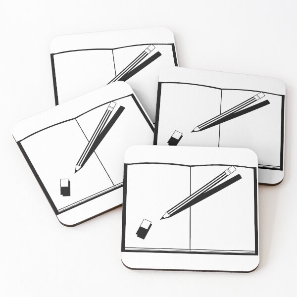 Artikelvorschau, Buch und Bleistift entworfen und verkauft von Reethes.