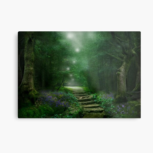 Spirit of the Woods Metal Print
