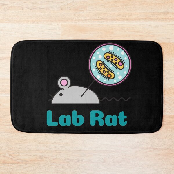 Item preview, LAB RAT!! FUNNY   Microbiology MEDICAL LABORATORY SCIENTIST designed and sold by Hippiesole.