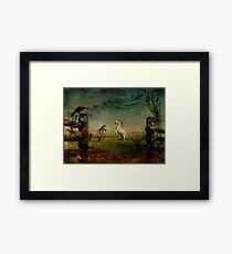 Somewhere in Time Framed Print