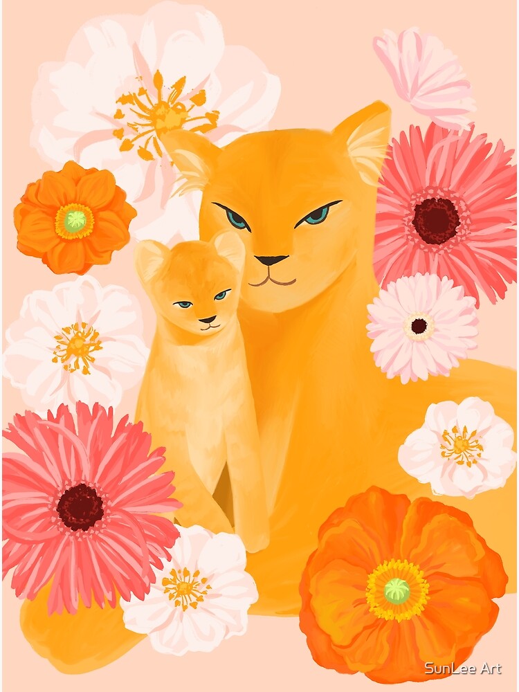 Mother Lion and cub II by sunleeart