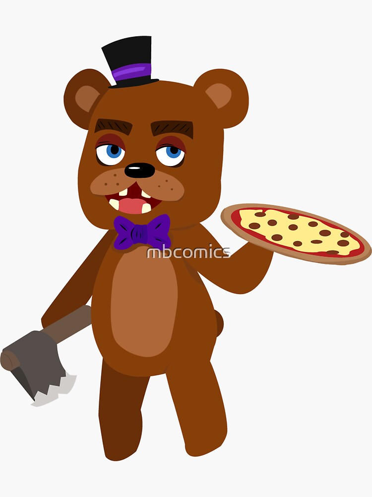 Five Nights At Freddy's Sticker for Sale by RodGraphics