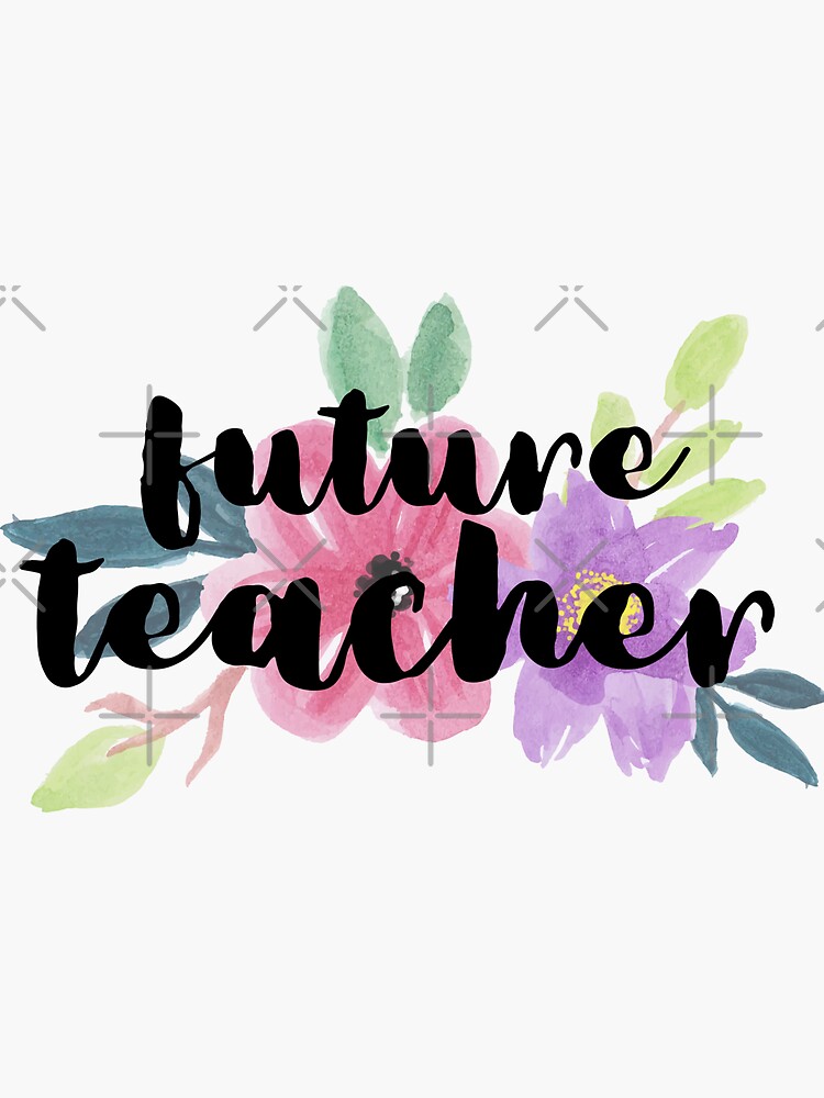 teacher Sticker for Sale by stickersbycare