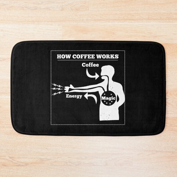 Item preview, HOW COFFEE WORKS designed and sold by memeshirtees.