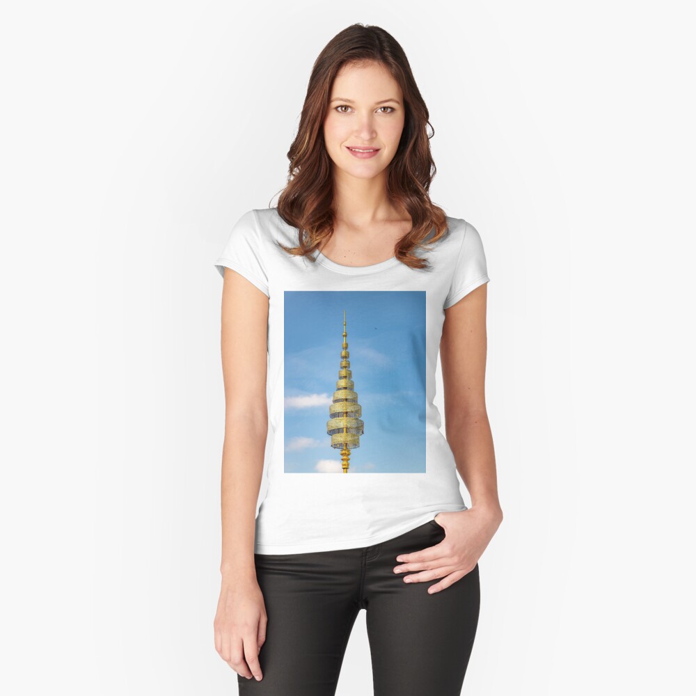 Item preview, Fitted Scoop T-Shirt designed and sold by darren-j-mcleod.