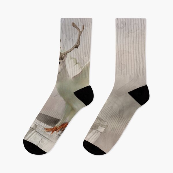 Item preview, Awesome funny reindeerdove in the sky designed and sold by nicky2342.