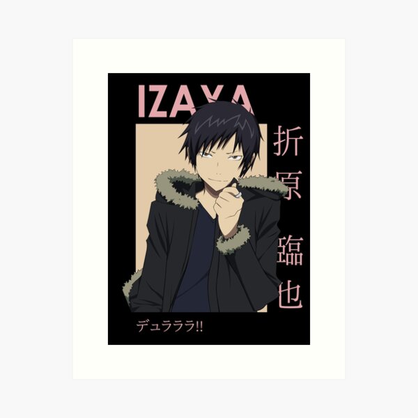 Aperçu de l'œuvre Izaya Orihara Durarara !! Carte Anime créée et vendue par kino-san.