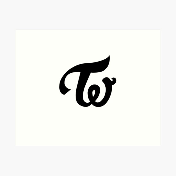 Twice Logo Wall Art Redbubble