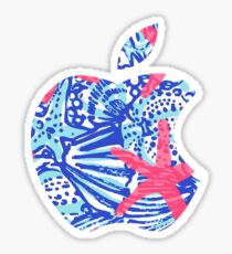 Starfish Lilly Apple Logo Sticker