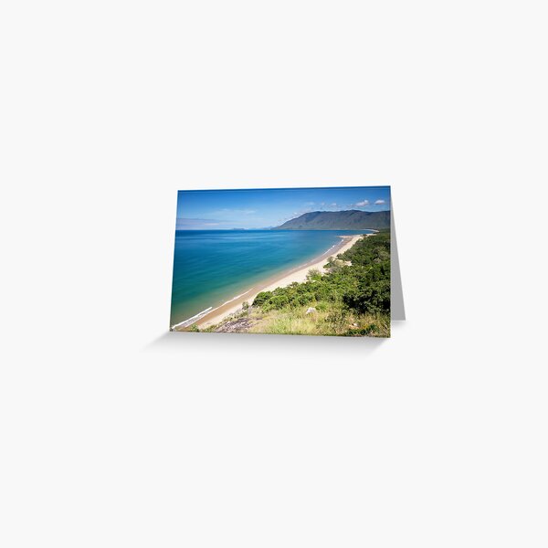 Rex Lookout looking south towards Cairns Greeting Card