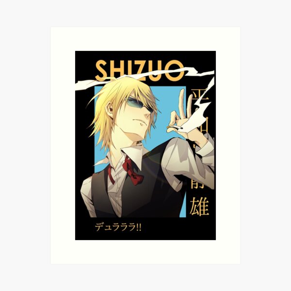 Aperçu de l'œuvre Shizuo Heiwajima Durarara !! Carte Anime créée et vendue par kino-san.