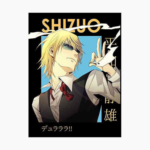 Aperçu de l'œuvre Shizuo Heiwajima Durarara !! Carte Anime créée et vendue par kino-san.