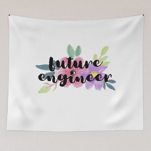 Item preview, Floral Future Engineer designed and sold by annxva.