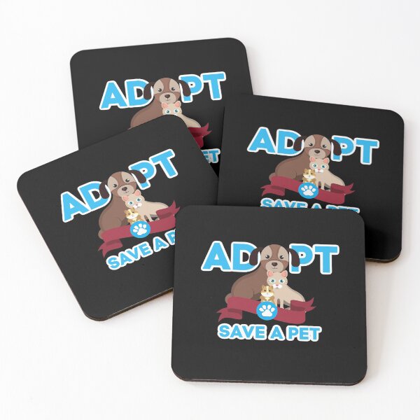 Item preview, Adopt Save A Pet Shirt Cat Dog Animals Rescue Gift designed and sold by SlinkyDesigns.