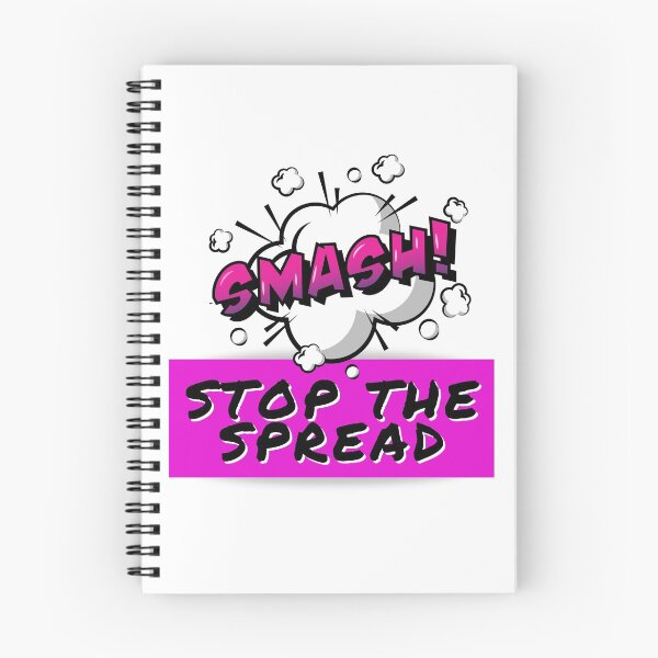 Item preview, SMASH! Stop the Spread - a very topical design , meaningful, moderns, whimsical .. Hope you enjoy it!   designed and sold by JOHNC1.