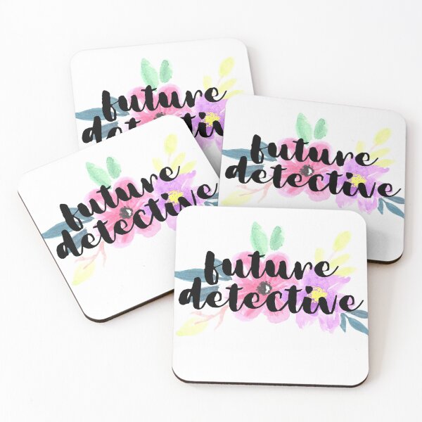 Item preview, Floral Future Detective designed and sold by annxva.
