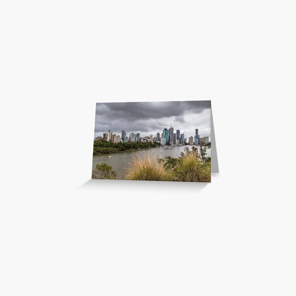 Brisbane from Kangaroo Point Cliffs Greeting Card
