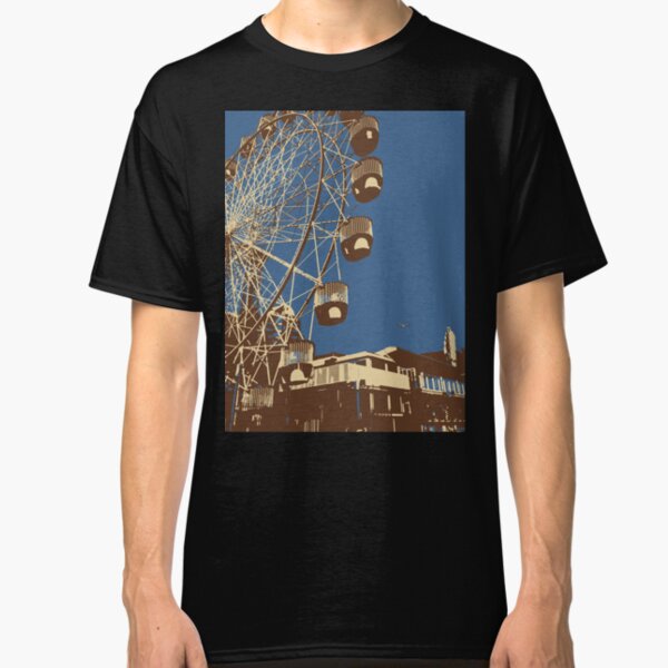 Luna Park Ferris Wheel Art Classic T-Shirt