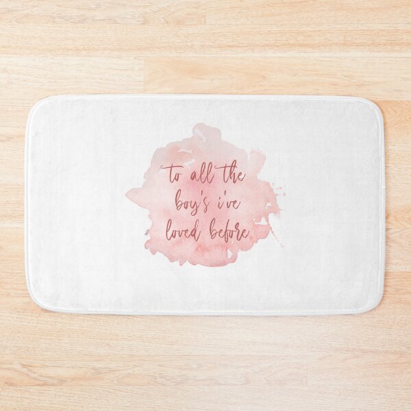 Item preview, to all the boys i've loved before designed and sold by lovely-lyrics.