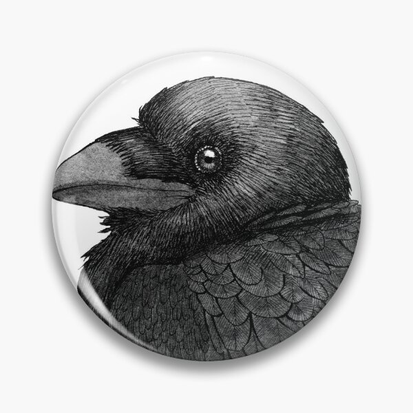 Item preview, Raven designed and sold by BashfulSketches.