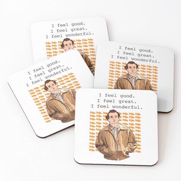 Item preview, What about Bob I feel good I feel great I feel wonderful  designed and sold by peterdrawings.