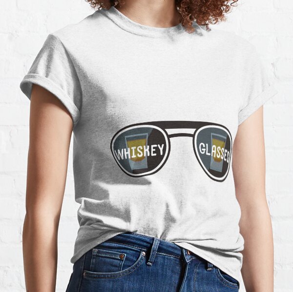 Whiskey Glasses Classic T-Shirt