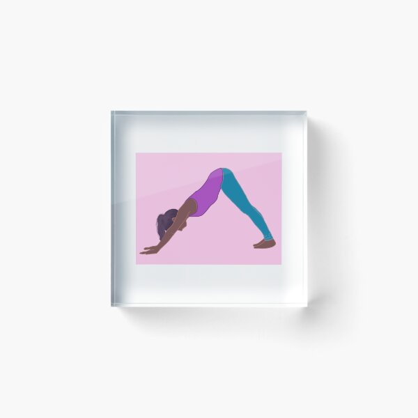 Item preview, Yoga Downward Dog designed and sold by Lizspiegs.