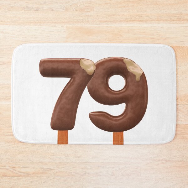 Item preview, 79 Ice Cream Seventy Nine Number 3d Chocolate designed and sold by HelloFromAja.