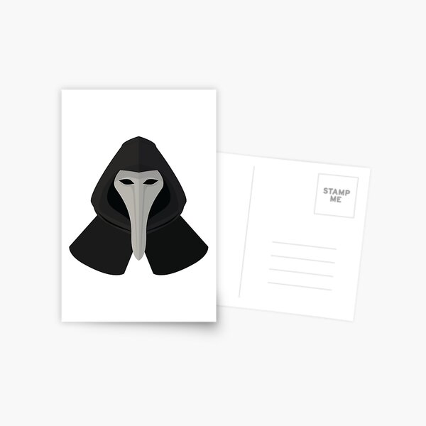 SCP-049 Postcard for Sale by Jaytaku