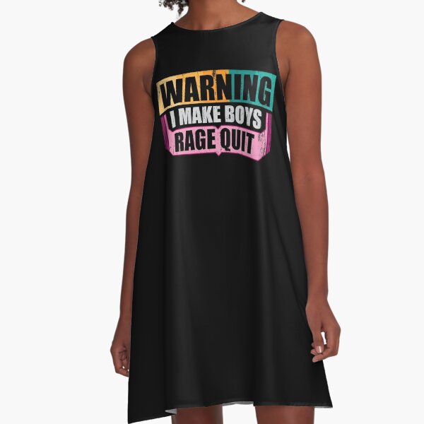 Video Game Girl Dresses Redbubble - roblox gameplay survive the red dress girl warning