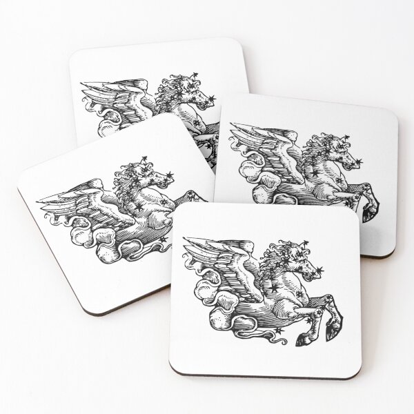 Artikelvorschau, Mittelalterlicher Pegasus mit Sternen entworfen und verkauft von jdsilva.