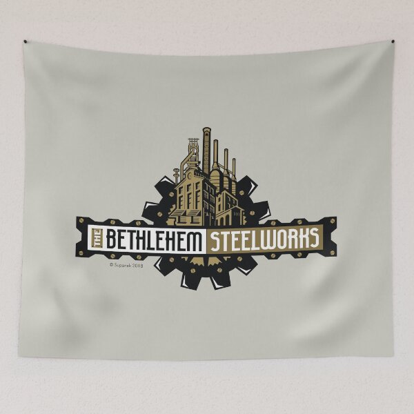Item preview, Bethlehem Steelworks Logo designed and sold by Xsquilax.