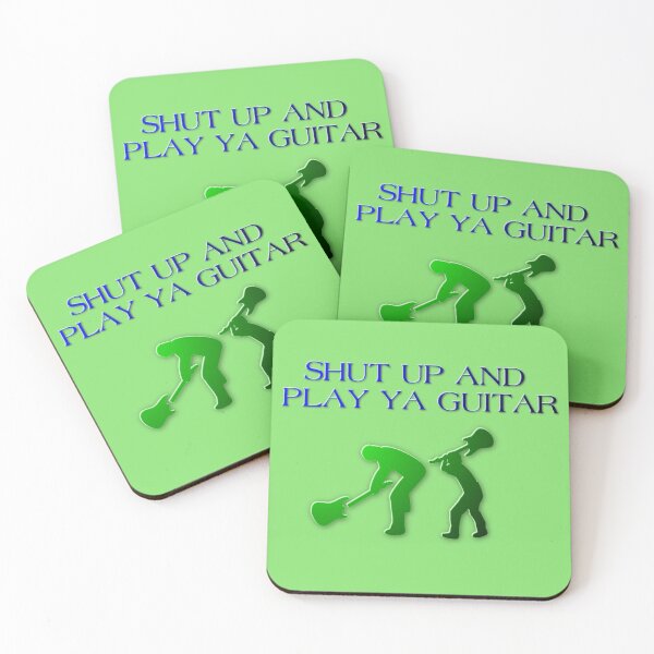 Item preview, SHUT UP AND PLAY YA GUITAR designed and sold by robbieamsterdam.