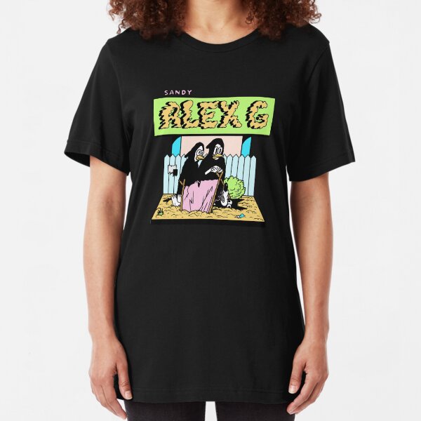(Sandy) Alex G dead logo Slim Fit T-Shirt