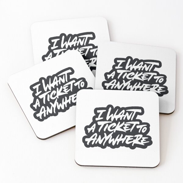Item preview, I want a ticket to anywhere designed and sold by Zagach Letters.