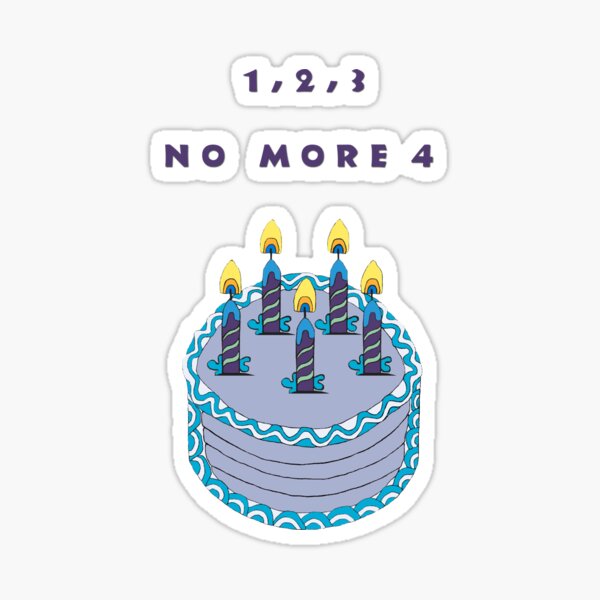 Sticker Joyeux Anniversaire Trompette Jouant La Chanson D Anniversaire Par Edwardskids Redbubble