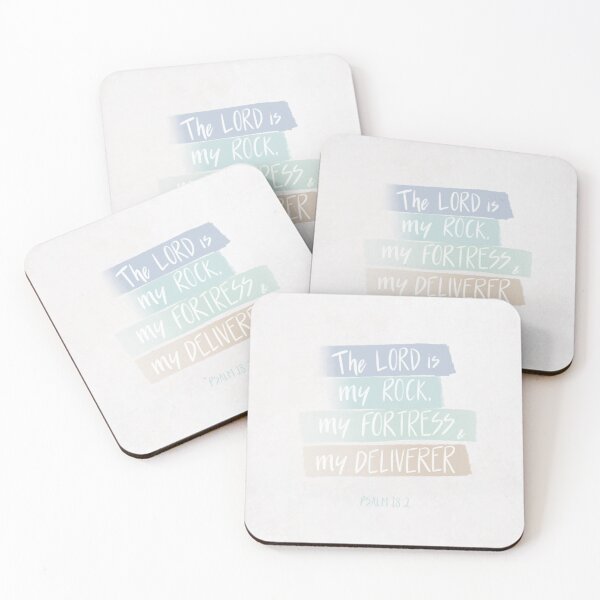 Item preview, Psalm 18:2 - The Lord is my rock, my fortress and my deliverer. designed and sold by cinw.
