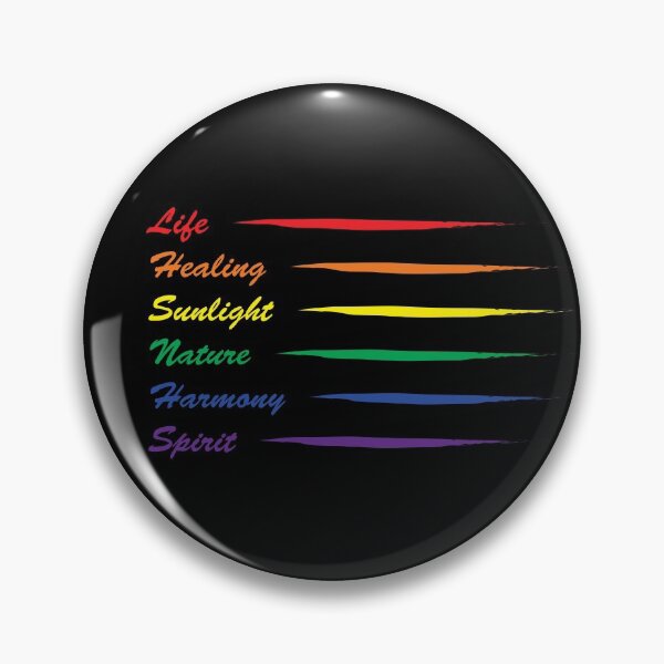 Item preview, Gay Pride Flag Rainbow Meaning designed and sold by Sapphic Reality.