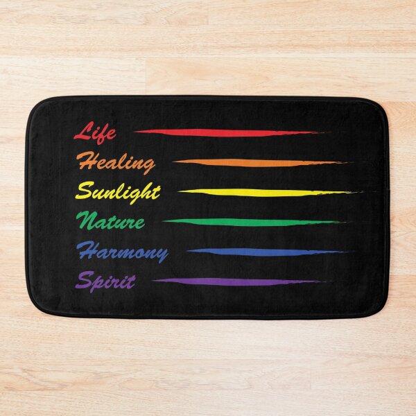 Item preview, Gay Pride Flag Rainbow Meaning designed and sold by Sapphic Reality.