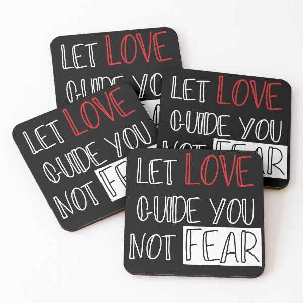 Item preview, Let Love Guide You, Not Fear designed and sold by NobodysHero.
