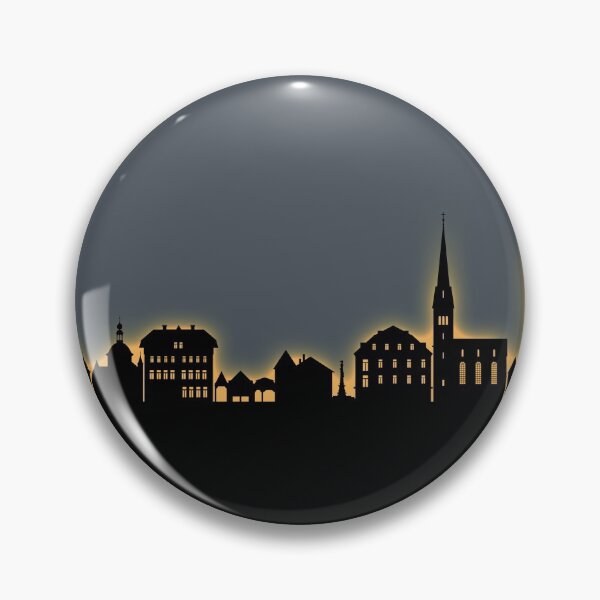 Item preview, Hallstatt Austria Skyline designed and sold by ArtPrints.