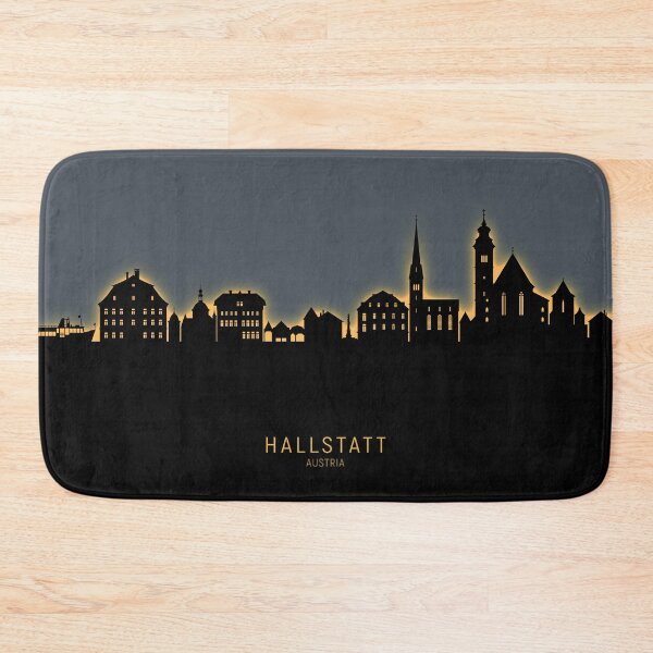 Item preview, Hallstatt Austria Skyline designed and sold by ArtPrints.