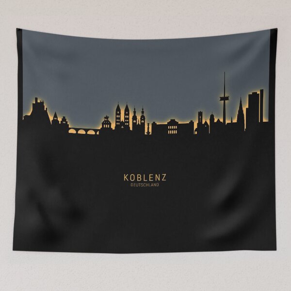 Item preview, Koblenz Germany Skyline designed and sold by ArtPrints.