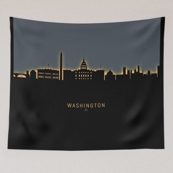 Item preview, Washington DC Skyline designed and sold by ArtPrints.