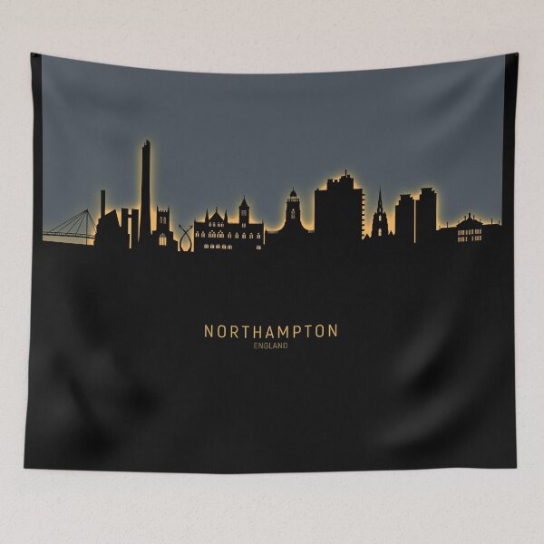 Item preview, Northampton England Skyline designed and sold by ArtPrints.
