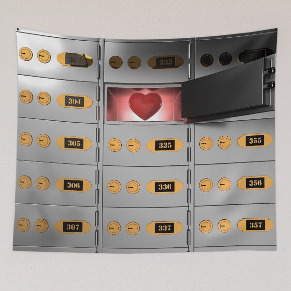 Item preview, Heart in a chest designed and sold by serpico93.