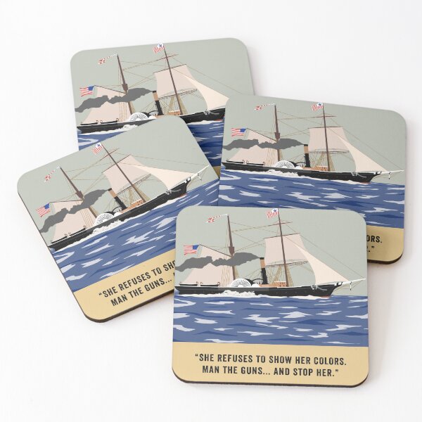 Item preview, USRC Harriet Lane - Revenue Cutter - Stop Her designed and sold by AlwaysReadyCltv.
