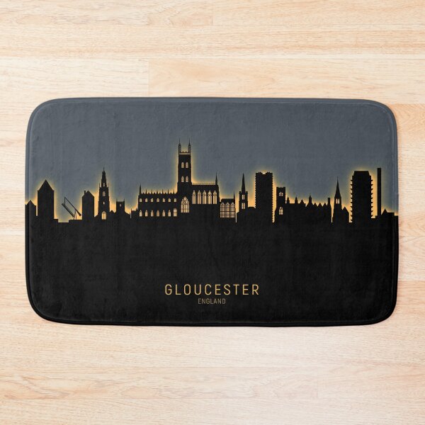 Item preview, Gloucester England Skyline designed and sold by ArtPrints.